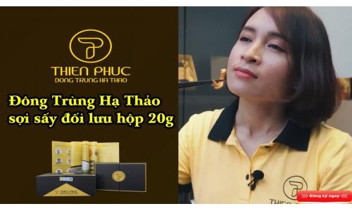 Mở hộp sợi khô 20g sấy đối lưu